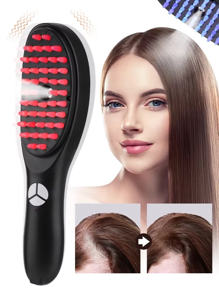 Electric Spray Massage Hair Brush